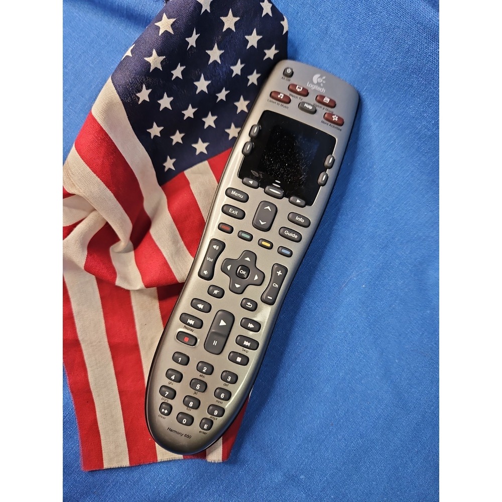 Logitech Harmony 650 Universal Remote Control Tested Works